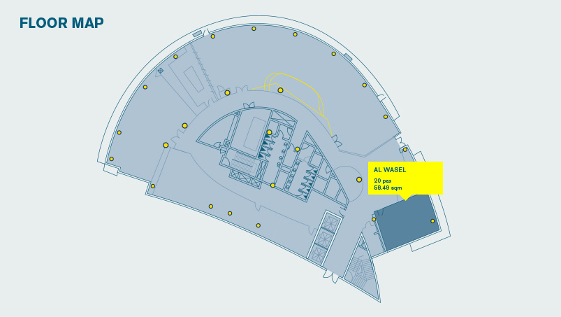 Al Wasl floor Map DAFZA