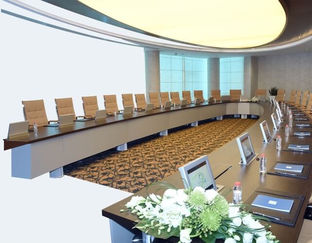 Optimized DAFZA Jumeirah conference room