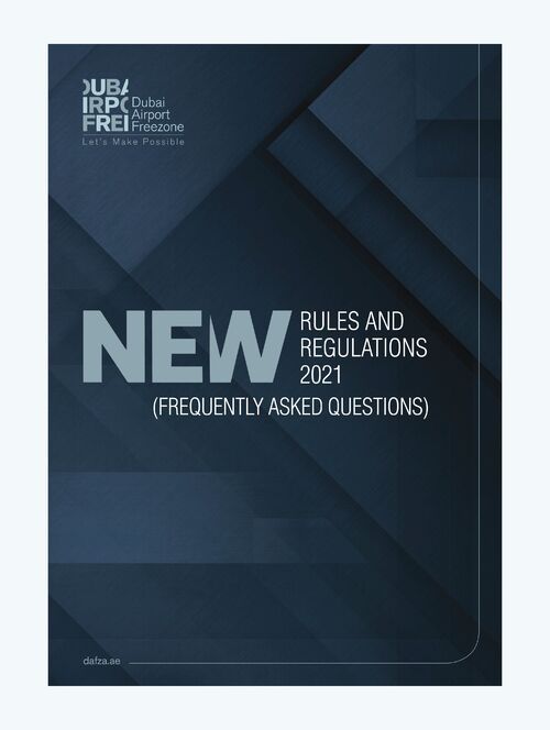 DAFZA New Rules and Regulations FAQ Cover