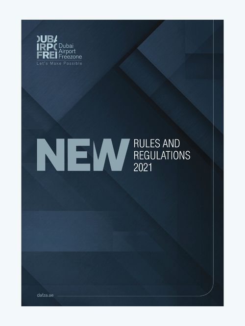 DAFZA New Rules and Regulations Cover