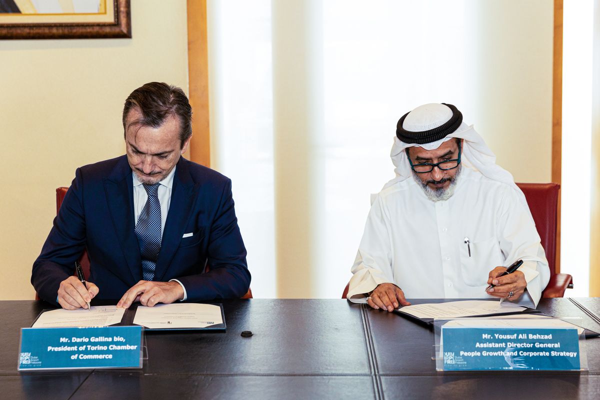 DAFZ and Torino Chamber of Commerce sign MoU